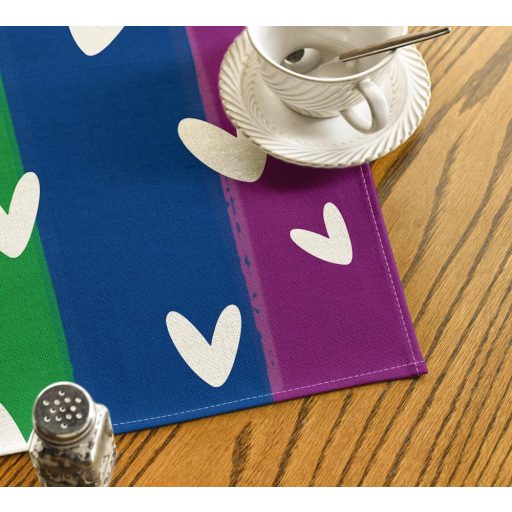 Artoid Mode Šareni Love LGBT Perivi Stolnjak 85x85 cm