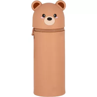   Sunshine smile nagy kapacitású tolltartó zippes rekeszekkel unisex