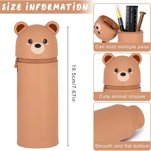 Vysokokapacitný peračník Sunshine smile so zipsovými priehradkami, unisex