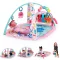Baby Einstein Ocean Explorers 4az1-ben zenélő játék zongorával, 70+ hang, rózsaszín - 4-in-1 Kickin Tunes Pink