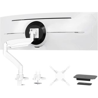   PUTORSEN Monitortartó 22-57" Magasságállítható Asztali Konzol 27kg-ig VESA 200x200