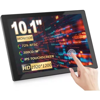   Missun 10,1" Prijenosni Monitor Osjetljiv na Dodir 1920x1200 IPS 60Hz