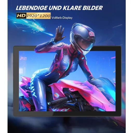 Missun 10,1" Prijenosni Monitor Osjetljiv na Dodir 1920x1200 IPS 60Hz