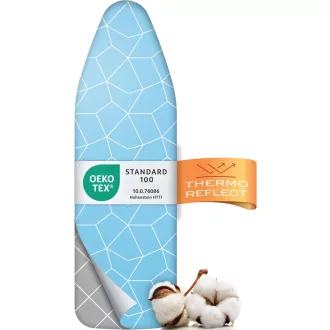   Husă de călcat Timbley 120x40 cm, termoreflectorizantă, căptușită, Oeko-Tex
