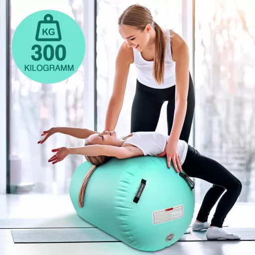 Airtrack Matte 100/120 cm Felfújható Tornaszőnyeg Gimnasztikai Henger