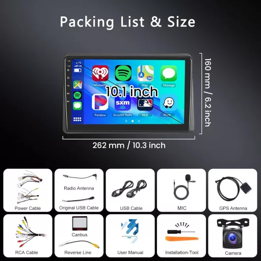 Hodozzy 2G+64G Android Autórádió Renault Master 2019-2022 Wireless CarPlay 10.1"