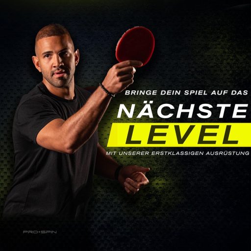 PRO-SPIN Profi Pingpong Ütő Karbon, Spin Gumi, 2.0mm Szivacs Védelemmel