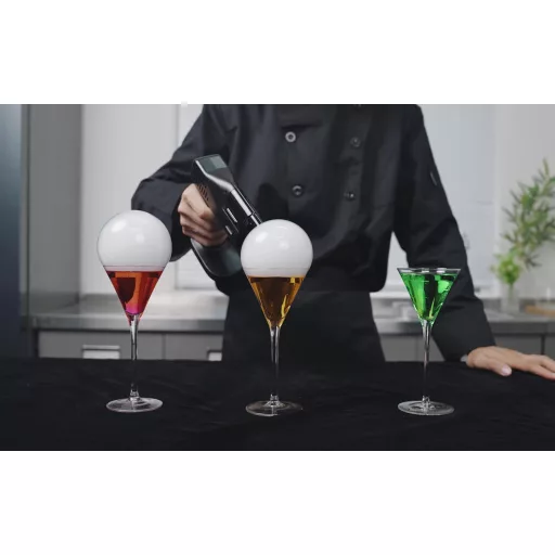 MQLOON Koktél Füstölő Készülék - Whiskey és Italok Füstölésére, Automata Kikapcsolással, Bár Kiegészítő