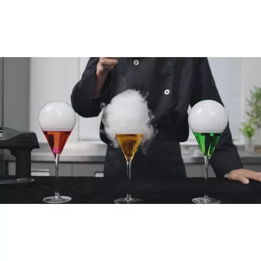 Aparat de Afumat Cocktailuri MQLOON - Pentru Afumarea Whiskey-ului și a Băuturilor, cu Oprire Automată, Accesoriu Bar