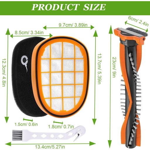 Jrisbo HEPA szűrő Philips SpeedPro Max FC6728 FC6727 FC6822 FC6812 porszívóhoz