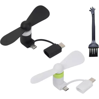   SEMINISMAR Mini USB Ventilátor Telefonhoz, Hordozható Telefon Hűtő Android/Type-C