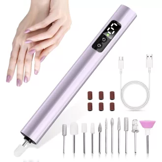   Pâlnie electrică de unghii KKMOL fără fir, cu gel, 25000 rpm