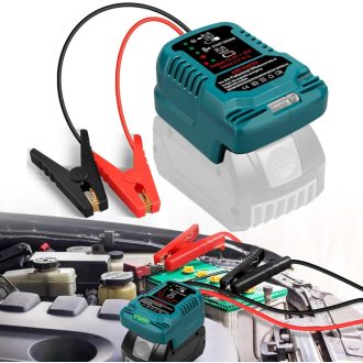   NUOGEDZ Autó Indítóegység 12V Hordozható Akkumulátor Booster Adapter