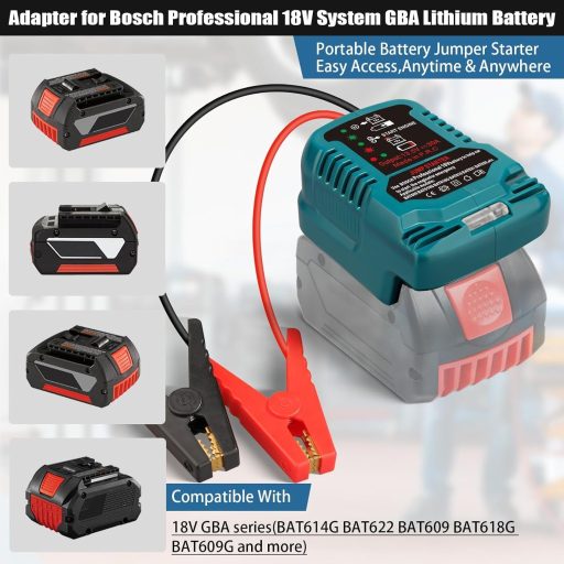 NUOGEDZ Autó Indítóegység 12V Hordozható Akkumulátor Booster Adapter