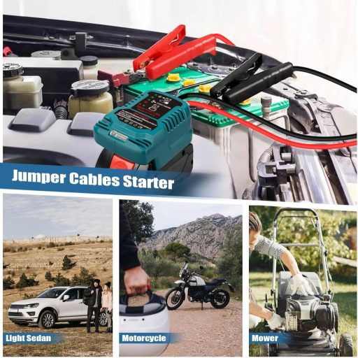 NUOGEDZ Autó Indítóegység 12V Hordozható Akkumulátor Booster Adapter