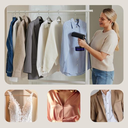 ZEEGMA STEAMEE 2in1 Hordozható Gőzvasaló 1640W, 25g/perc Gőzteljesítmény, 30mp Felmelegítés