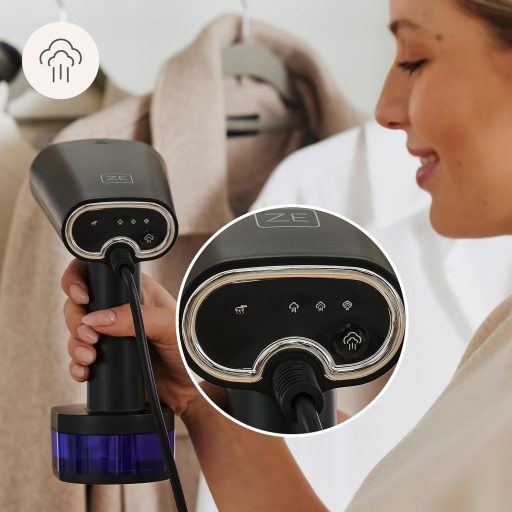 ZEEGMA STEAMEE 2in1 Hordozható Gőzvasaló 1640W, 25g/perc Gőzteljesítmény, 30mp Felmelegítés