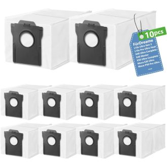   howekuze 10 db porszívó porzsák Dreame L40s Pro Ultra/L10s Ultra/X40/X50/L10 robotporszívóhoz