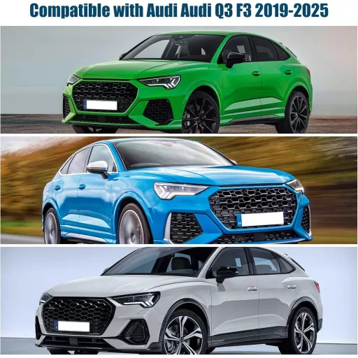 Sada tienidiel Audi Q3 F3, 3-dielna, skladacia tepelná ochrana s úložným puzdrom