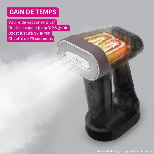 Aparat de călcat cu abur vertical și orizontal 2în1 Calor Pure Force, 1800W
