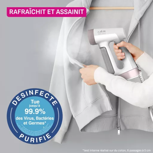 Aparat de călcat cu abur vertical și orizontal 2în1 Calor Pure Force, 1800W