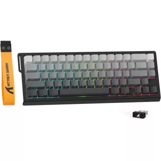   Tastatură de gaming wireless MAMBASNAKE X Attack Shark X68PRO 8KHz RGB