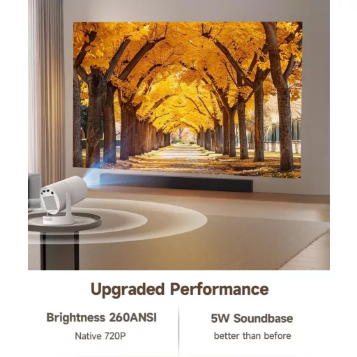 Magcubic 4K Mini Projektor Android 14, WiFi 6 5G, 260 ANSI, Autofókusz