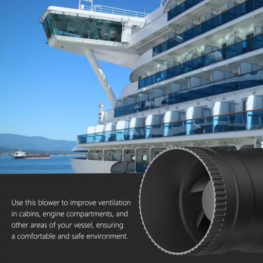 Hon&Guan Ventilator de conductă 75mm 204 m³/h Ventilator de evacuare reglabil cu ștecher EU