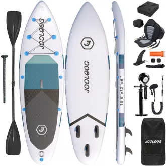 JOOLOOG 320x81x15cm Felfújható Paddleboard Ülőhellyel