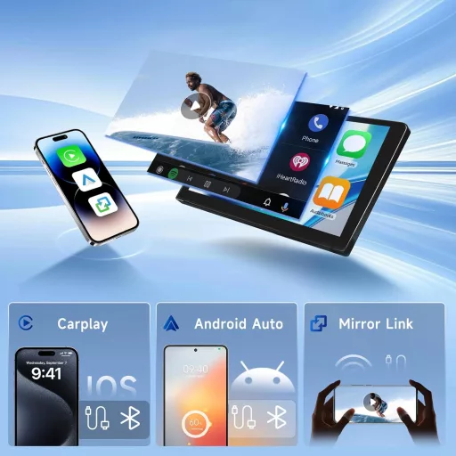 Hodozzy 9" Android autórádió Chrysler 300 2004-2011 GPS Carplay 4GB+128GB