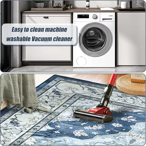 DAJAVE szőnyeg 160x230 cm, rövid szálú, csúszásmentes, nappali hálószoba étkezőhöz szürke