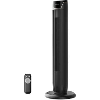   Ventilator turn Pelonis cu telecomandă, ventilator silențios de podea pentru dormitor și birou