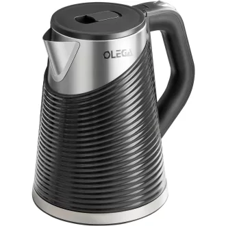   OLEGA Elektromos Vízforraló 1800W 1.8L Rozsdamentes Acél Dupla Falú Gyors Felmelegítés