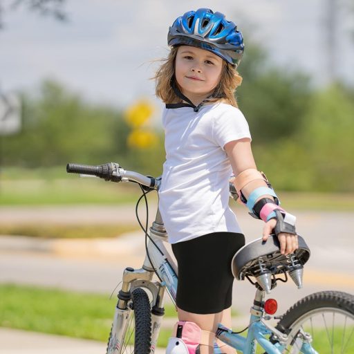 AOOWU Lányok Tornashortsok 6 Darabos Szett Tánc Balett Fitness Sportruha