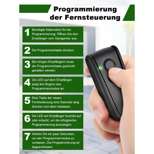 Wvoillty 433.92 MHz Garázskapu Távirányító 2 Csatornás Kézi Adó Ecostar RSC2 RSE2 RSZ1 Liftronic