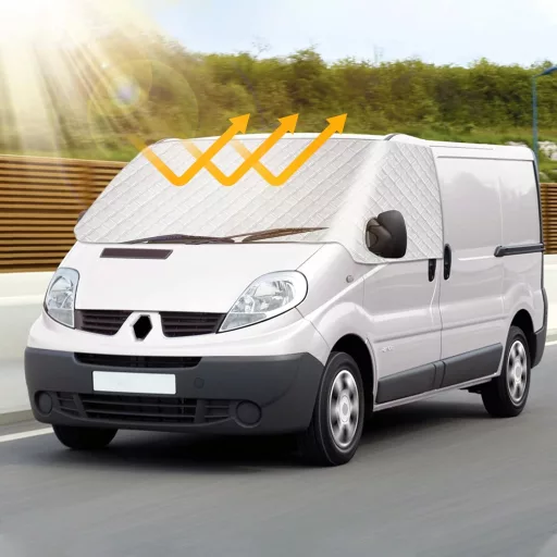 LMYSUFI clona na čelné sklo pre Renault Trafic 2001-2014, protislnečná tepelnoizolačná fólia
