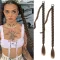Fulang Hair 2 extensii coadă împletită din păr sintetic
