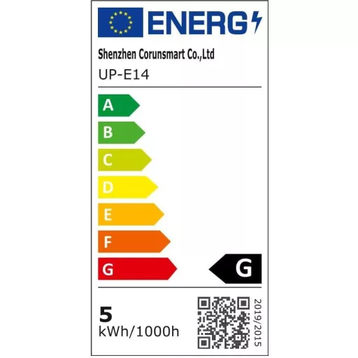 UPXNBOR E14 Smart LED izzó RGBWW 4,5W WiFi Alexa Google 2db