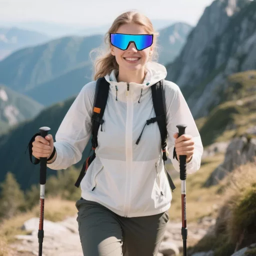 CXNXFD Polarizirane sportske naočale za bicikl, MTB, trčanje, UV zaštita, plavo/crne