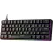 Newmen GM611 Gaming Mechanikus Billentyűzet LED 61 Gomb Piros Switch