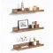 upsimples 3 db Fa Fali Polc 40x13 cm Nappali Hálószoba Konyha Fürdőszoba