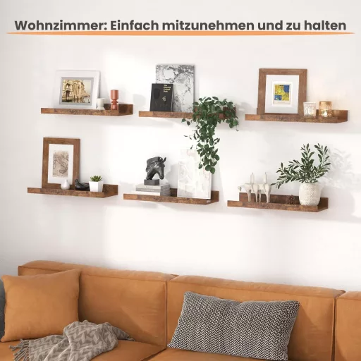 upsimples 3 db Fa Fali Polc 40x13 cm Nappali Hálószoba Konyha Fürdőszoba