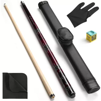   ASMPCUE 58" Biliárd Queue 20oz Kanadai Juhar 13mm Csúcs Profi