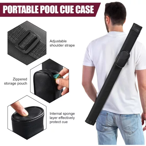 ASMPCUE 58" Biliárd Queue 20oz Kanadai Juhar 13mm Csúcs Profi