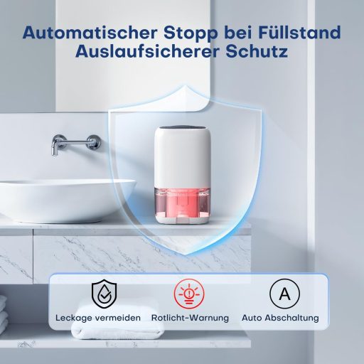 CONOPUPlus 1000ml Páramentesítő LED Kijelzővel Fürdőszobához és Szekrényhez