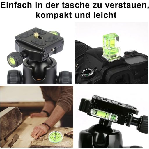 UOCAI 10 db Mini Szintmérő Szellőzővel, Kicsi Libella Kamera és Lakóautó Szereléshez