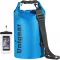 Unigear vízálló táska 2L-40L, hátizsák telefontartóval, kajak, horgászat, camping