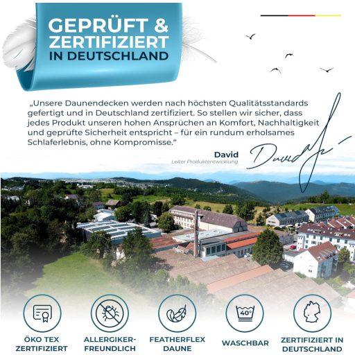 Glückstoff Toll jorgan 155x220 cm Ljetno-zimski poplun Njemačka kvaliteta