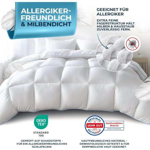 Glückstoff Toll jorgan 155x220 cm Ljetno-zimski poplun Njemačka kvaliteta