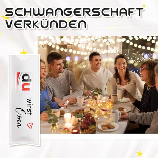 Darčeková sada na oznámenie tehotenstva Namalu, 5 ks, krabička s čokoládou kompatibilnou s Duplo